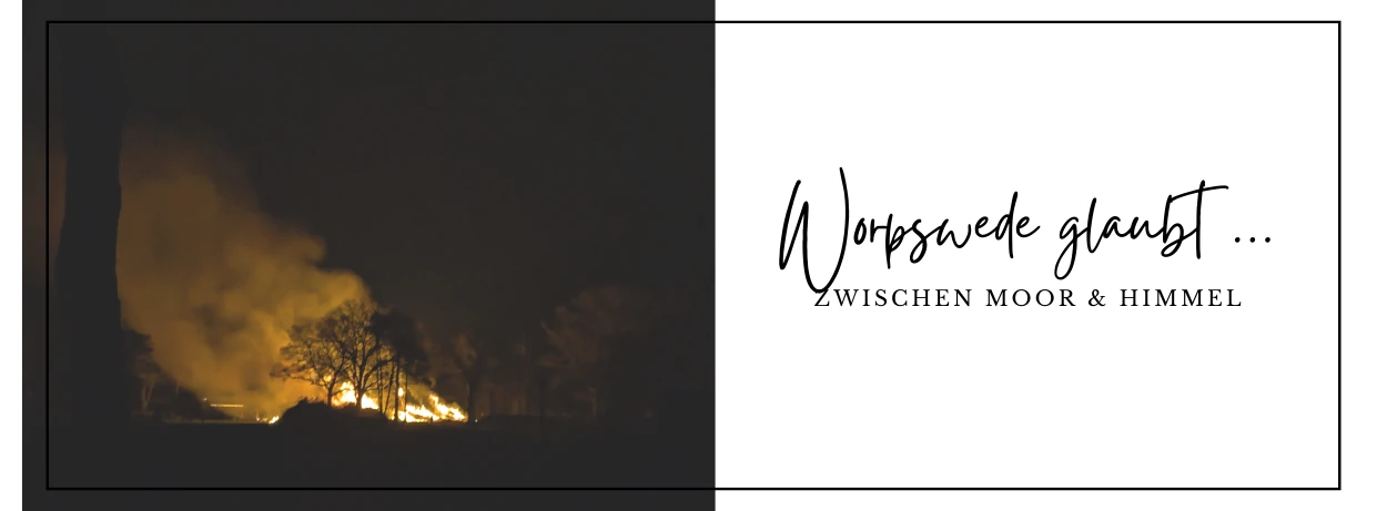 Worpswede Osterfeuer